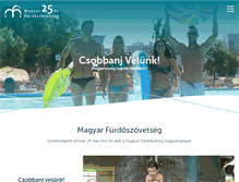 Tablet Screenshot of furdoszovetseg.hu